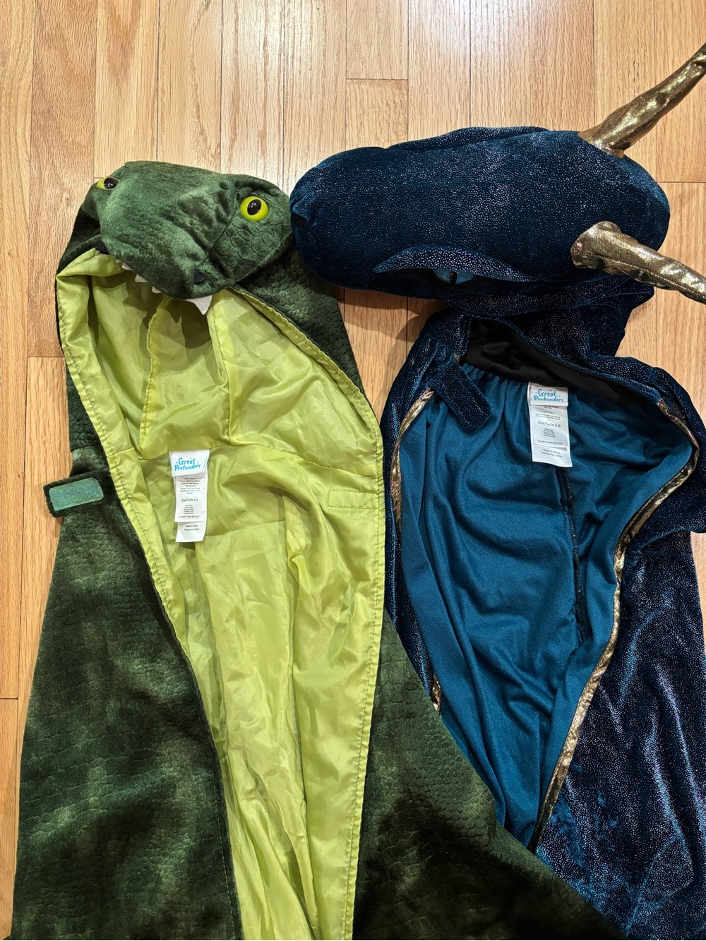 TWO Great Pretenders Dragon Costumes